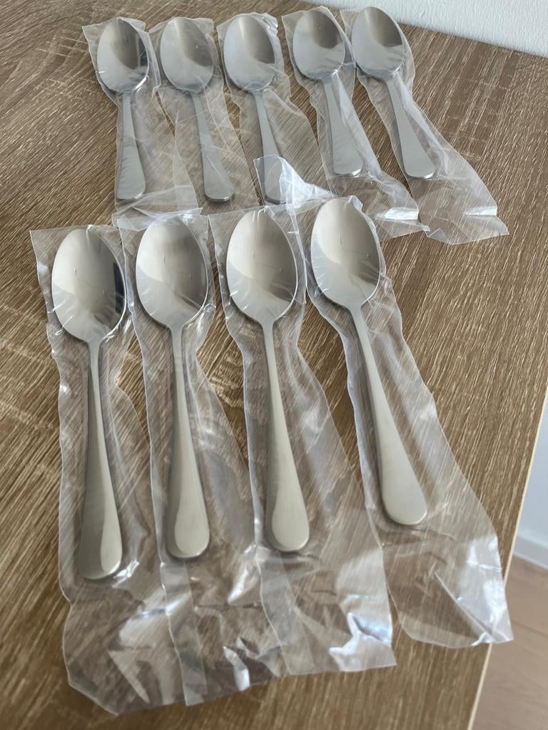 Koffielepels, Huis en Inrichting, Nieuw, Ophalen of Verzenden, Los bestek, Inox of Chroom