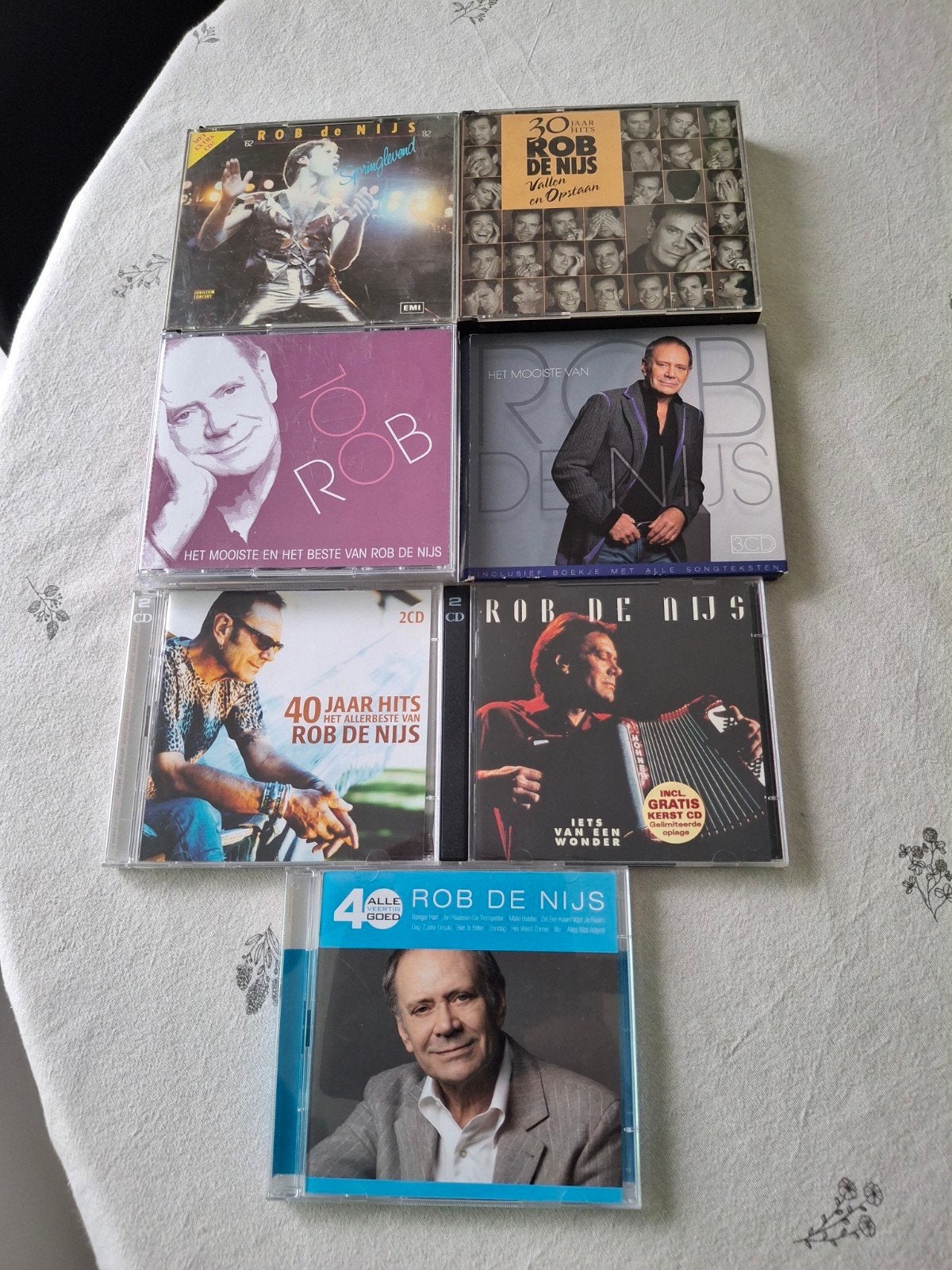 cd boxen rob de nijs, Cd's en Dvd's, Ophalen of Verzenden