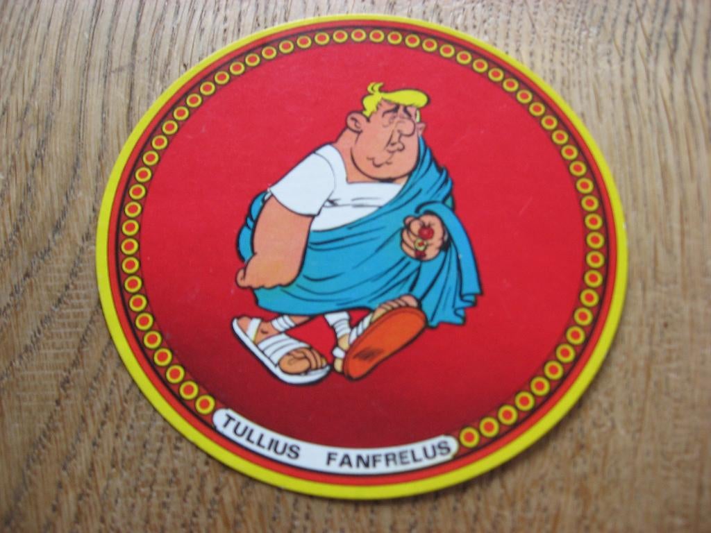 Astérix Tullius Lusuncus = français : Tullius Fanfrelus 1968, Enlèvement ou Envoi, Neuf, Image, Affiche ou Autocollant