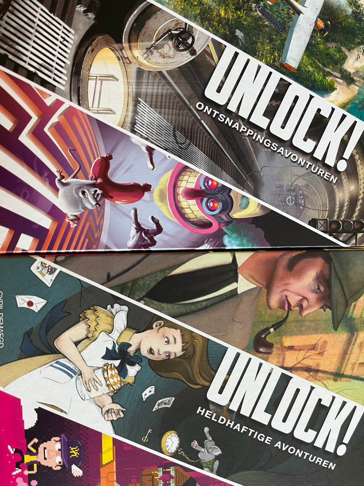 Unlock! NL, Hobby en Vrije tijd, Gezelschapsspellen | Bordspellen, Ophalen, Zo goed als nieuw