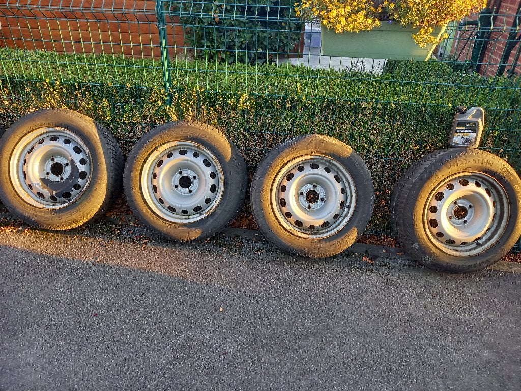 4 jantes acier 15" Peugeot Partner 2015 – 195/65 R15, Autos : Pièces & Accessoires, Enlèvement ou Envoi, 15 pouces, Jante(s)