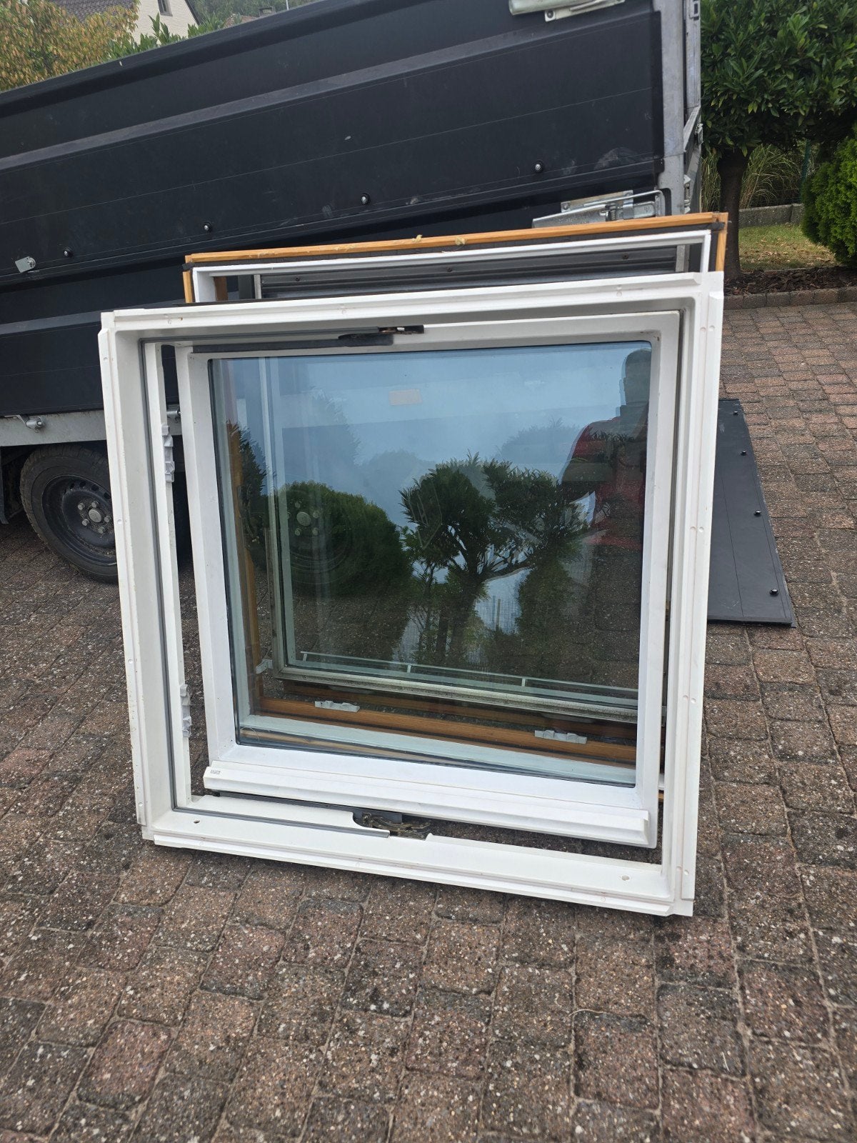 Velux dakraam s06, Ophalen