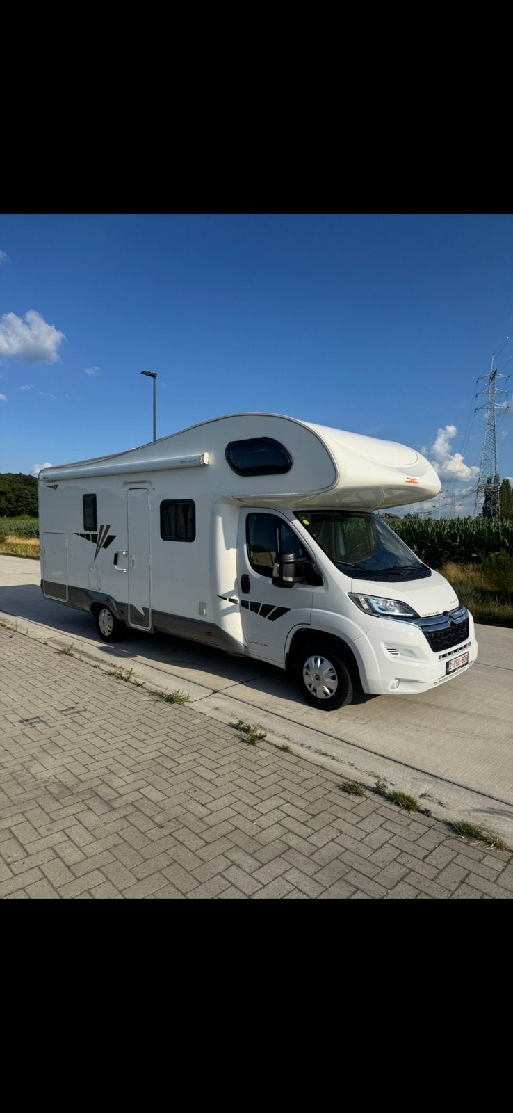 citroen mobilehome giottiline 45 luxe. incl btw wagen, Douche, Particulier, Luifel, Tot en met 5