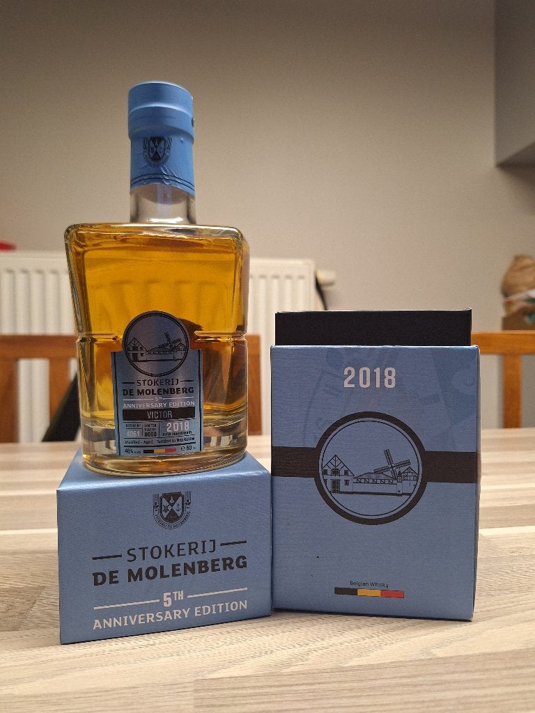 Gouden Carolus - Molenberg - Whisky Victor 2018, Collections, Vins, Neuf, Autres régions, Enlèvement, Autres types
