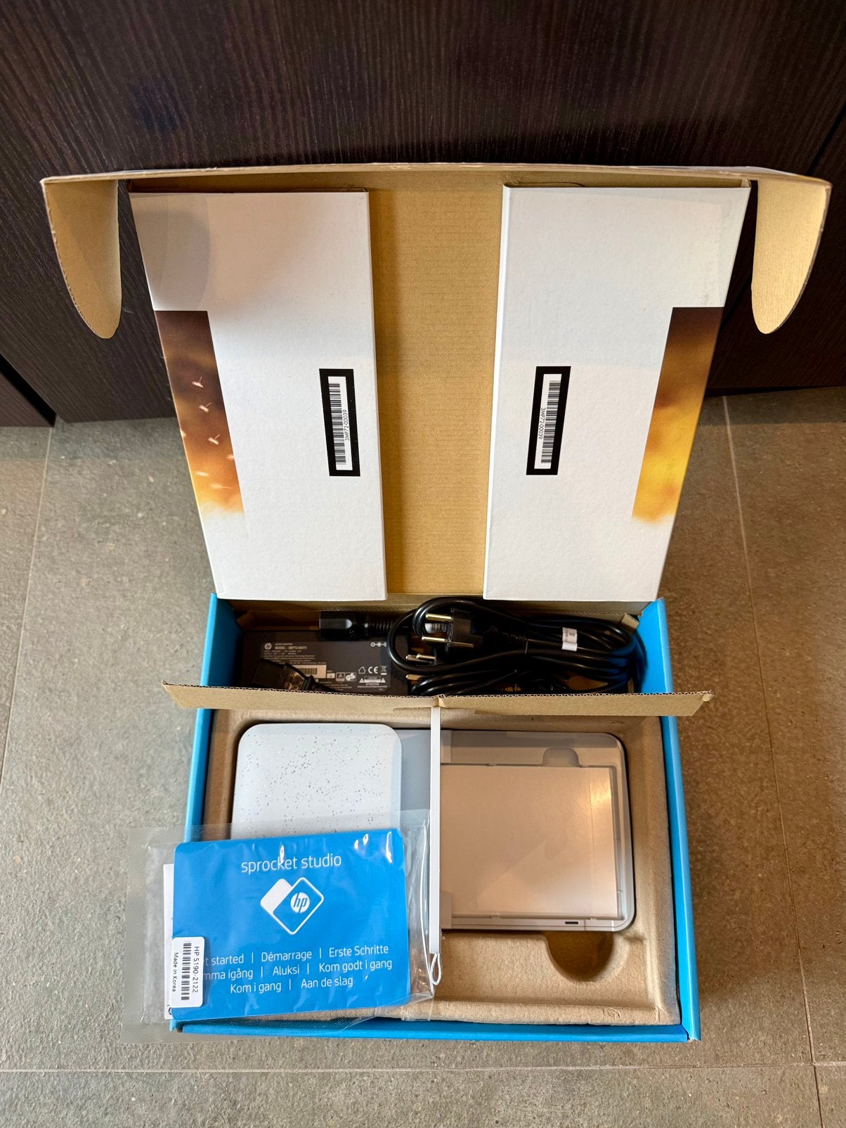 HP Sprocket Studio - fotoprinter als nieuw in doos, Enlèvement ou Envoi, Comme neuf
