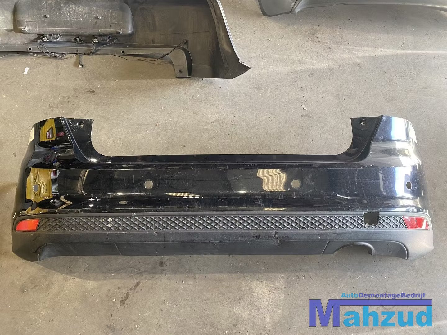 FORD Focus 3 Hatchback zwart achterbumper 2011-2017, Gebruikt, Info@ford.com, Ford, Achter