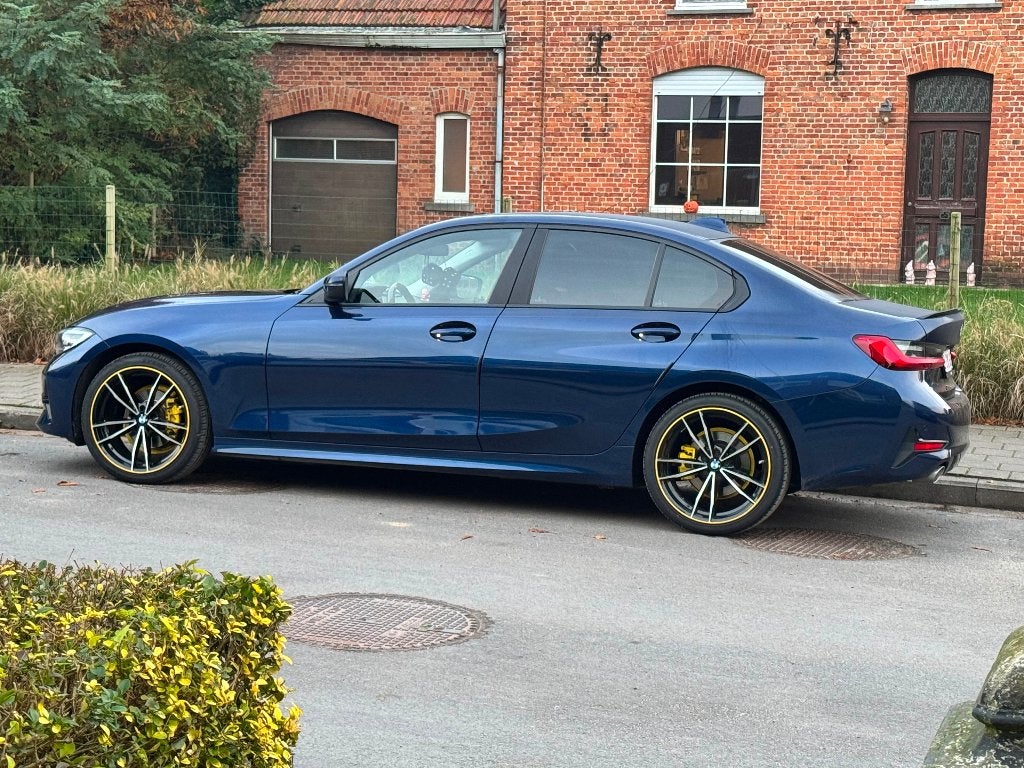 BMW   G20, Auto's, 100 kW, 4 deurs, Blauw, Leder
