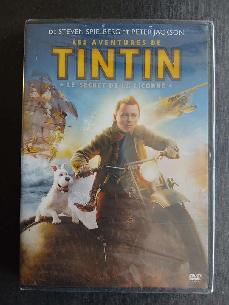 Tin Tin (2011) Steven Spielberg  (Sealed), Tekenfilm, Ophalen of Verzenden, Nieuw in verpakking, Alle leeftijden