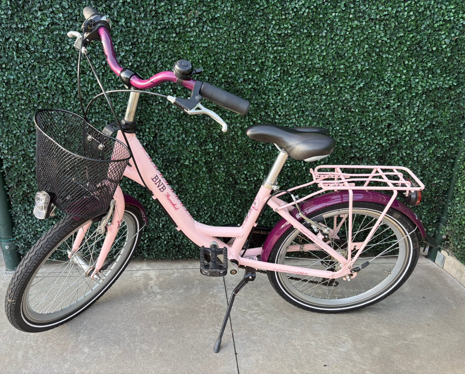 Bnb flowerkid meisjesfiets 20inch, Enlèvement, Comme neuf