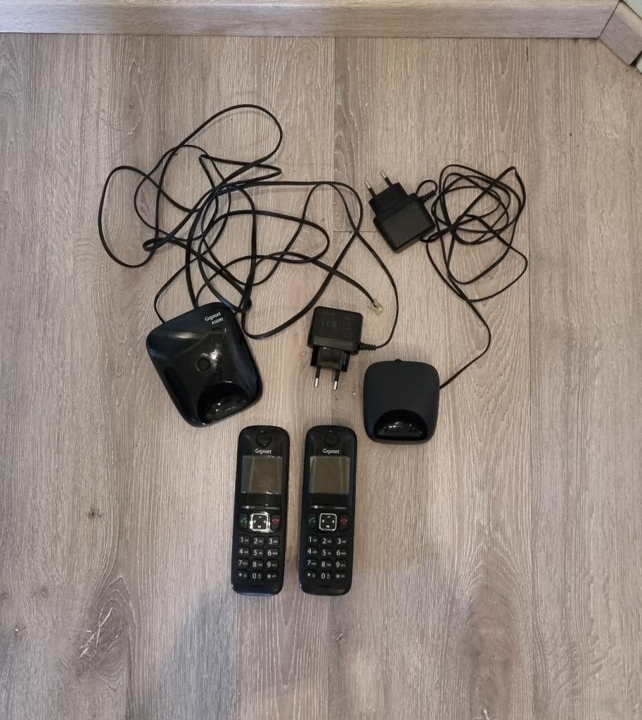 Gigaset AS690 duo, Enlèvement ou Envoi, Utilisé, 2 combinés