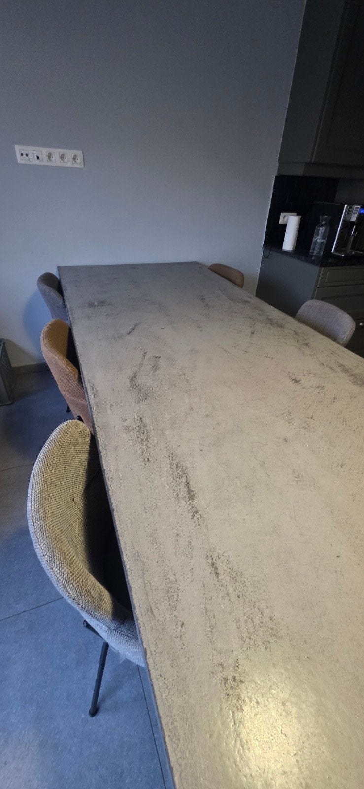Eettafel, Huis en Inrichting, Ophalen, Gebruikt, 100 tot 150 cm, 200 cm of meer