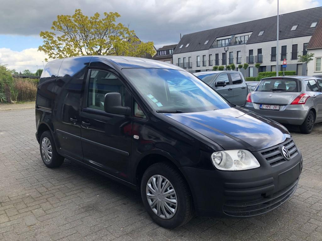 Volkswagen Caddy –2.0 Diesel Bj 2007 63000km Direct Rijklaar, Auto's, Stof, Beige, Zwart, Elektrische ramen