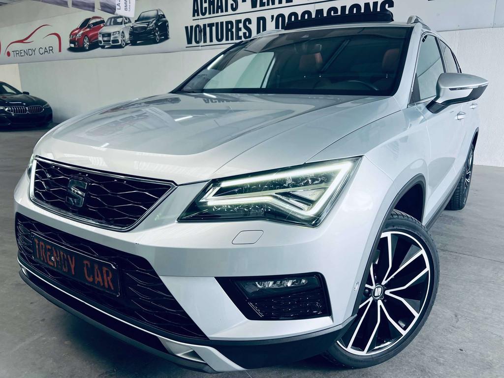 SEAT Ateca 1.5 TSI EVO FR DSG+NAVI+PANO+CAMERA+CARNET+GARANT, Cuir, Argent ou Gris, Achat, Entreprise