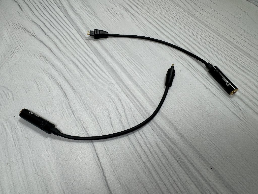 Adapter 2-pins Fostex naar 3.5 male adapterkabel, TV, Hi-fi & Vidéo, Enlèvement, Neuf, Moins de 2 mètres, Autres câbles