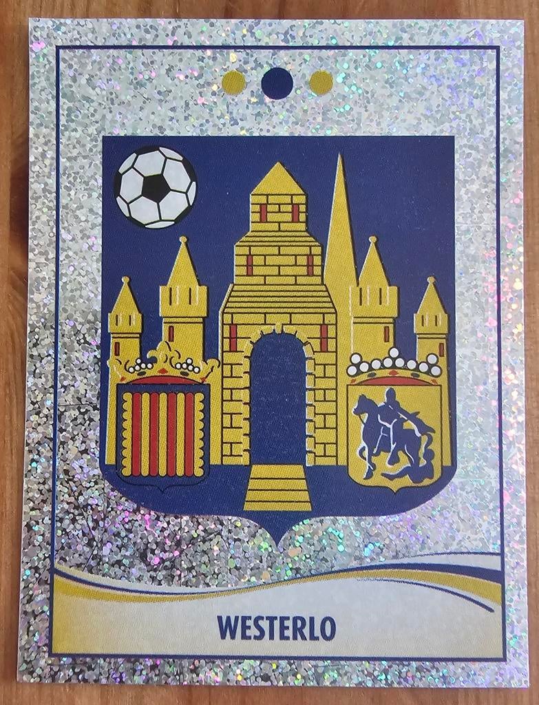 Panini Football 2010 #407 Badge Westerlo Voetbal!, Ophalen of Verzenden, Zo goed als nieuw, Sticker