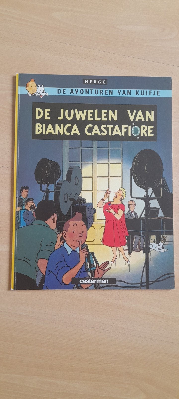Tintin - Les bijoux de Bianca Castafiore, Livres, Une BD, Enlèvement, Utilisé, Hergé (George Rémi)
