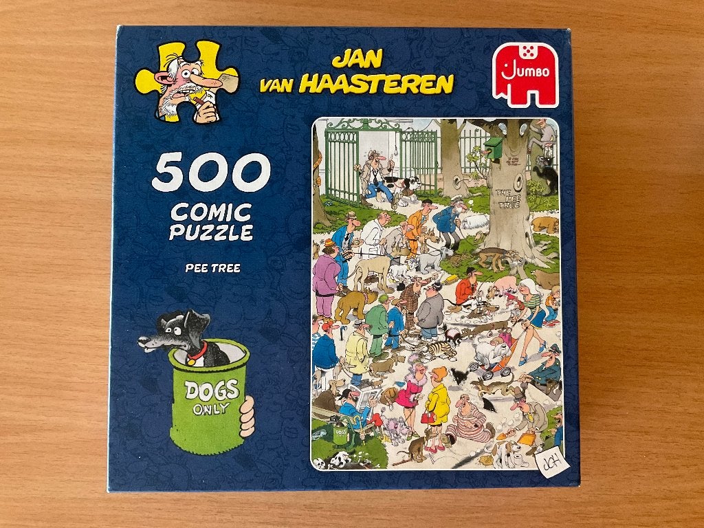 Puzzel Jan van Haasteren 500 stuks, Ophalen, 500 t/m 1500 stukjes, Zo goed als nieuw, Legpuzzel