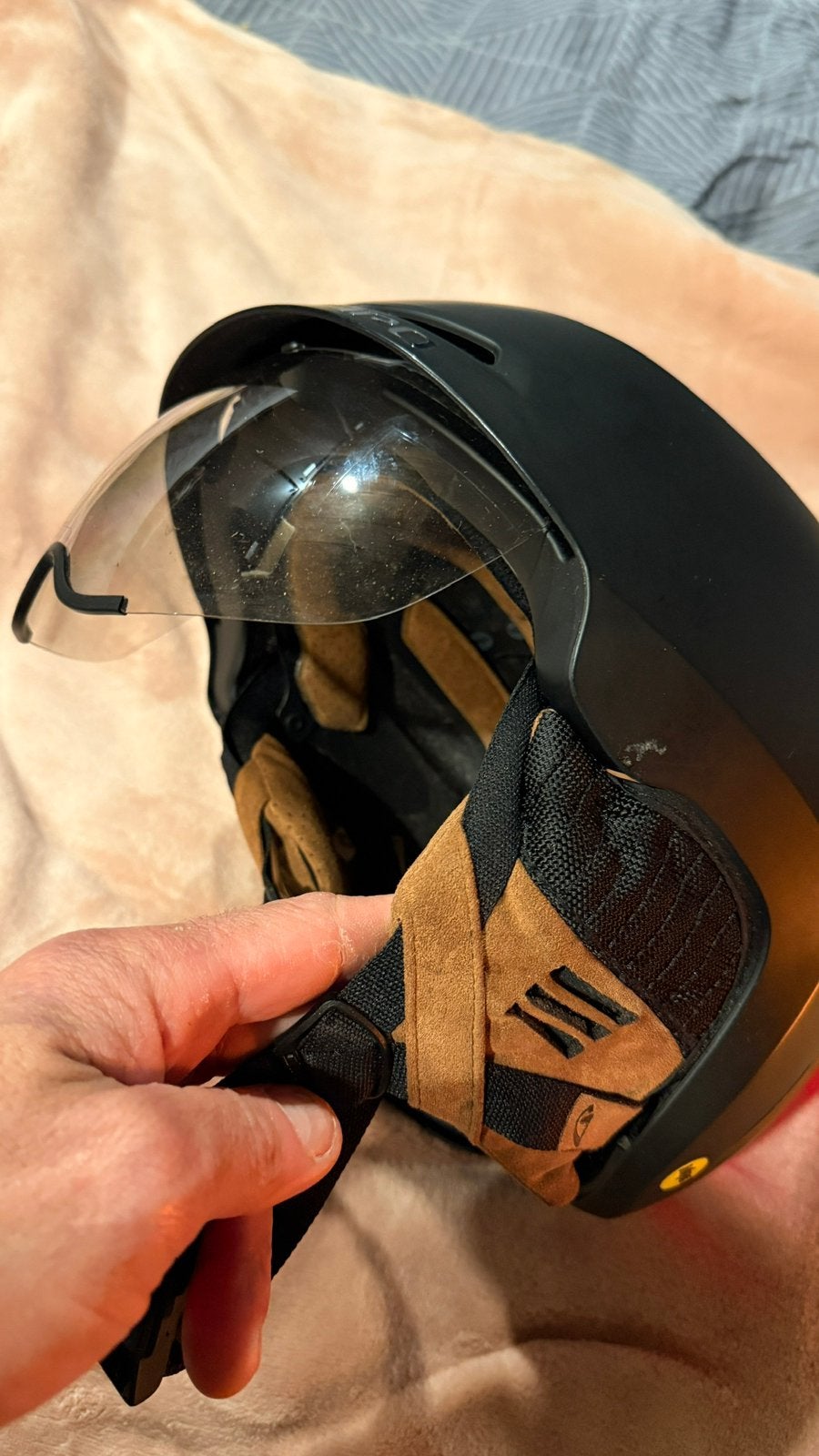 Pedelec fiets helm met licht, Ophalen, Zo goed als nieuw