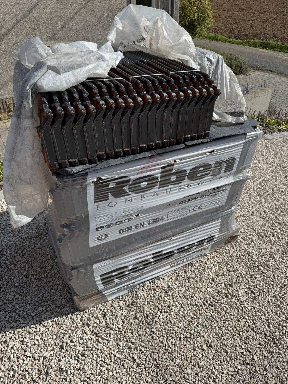 Dakpannen, Doe-het-zelf en Bouw, Ophalen, Zo goed als nieuw, Dakpannen