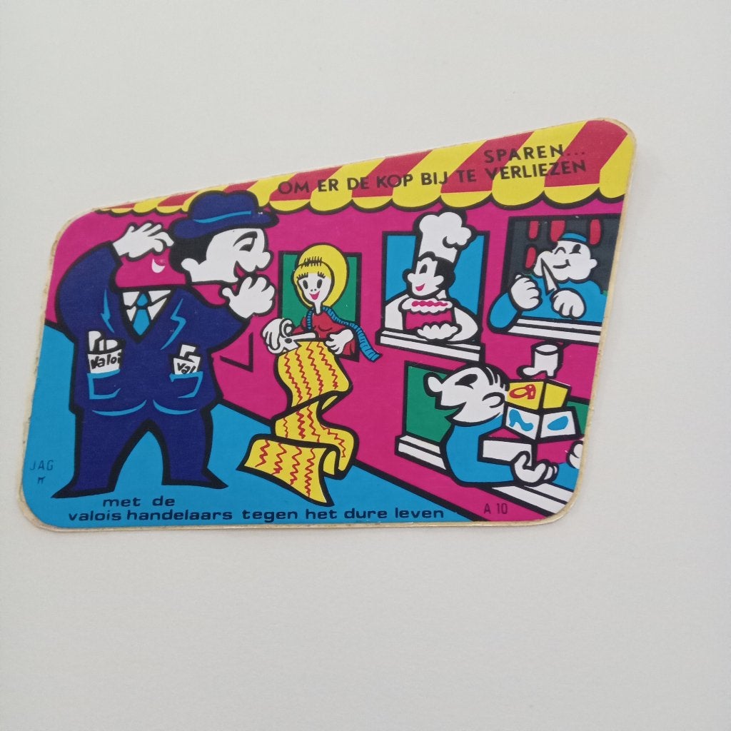 STICKERS --VALOIS, Verzenden