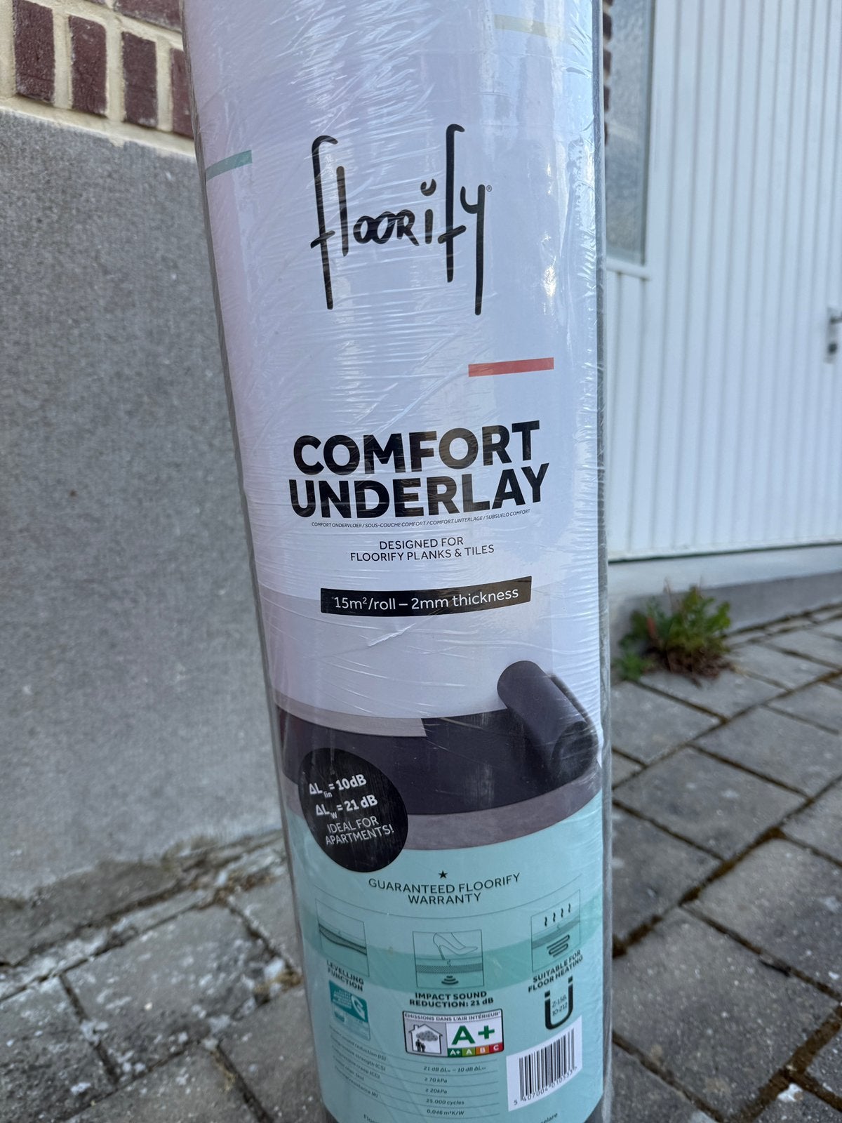 Urgent sous-couche vinyle. Floorify Comfort Underlay U001., Bricolage & Construction, Bricolage & Rénovation Autre, Comme neuf