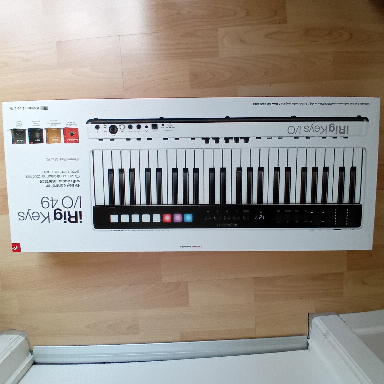 Clavier de piano IK multimédia iRig Keys I/O MIDI 49, Muziek en Instrumenten, Midi-apparatuur, Ophalen