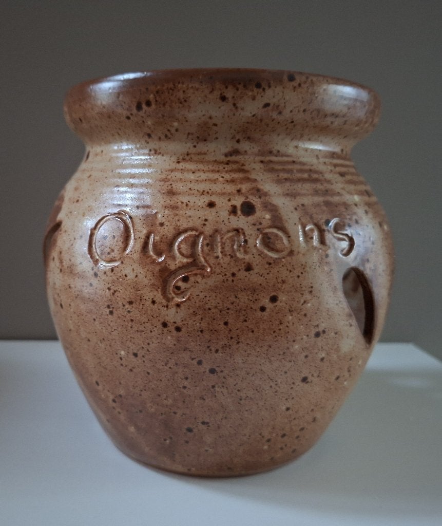 Pot à oignons en céramique, Enlèvement, Utilisé, Céramique, Récipient(s)