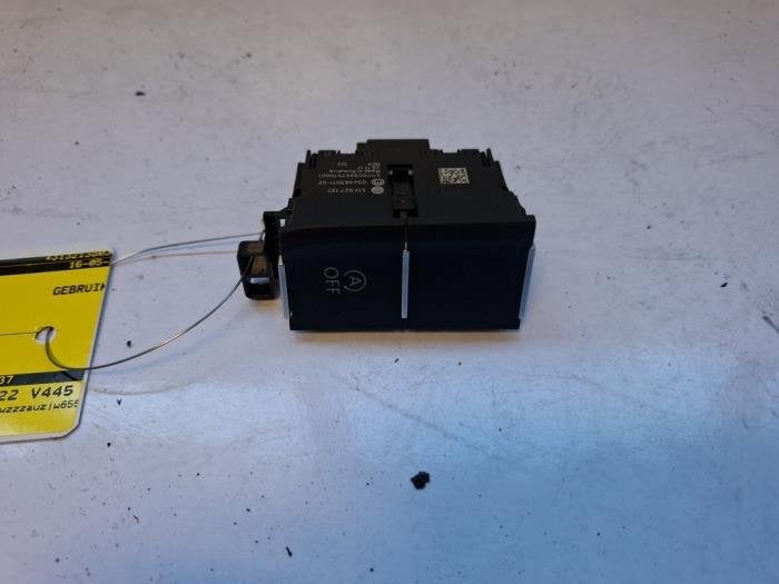 Start/Stop schakelaar van een Volkswagen Golf Sportsvan, Gebruikt, -, Volkswagen, -