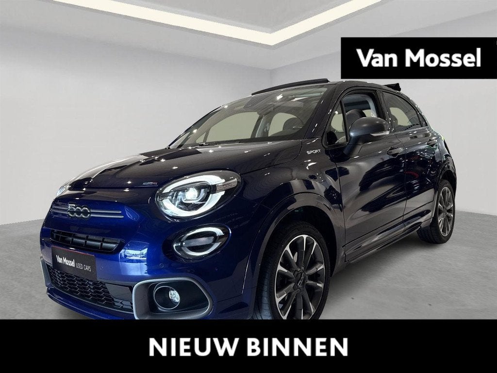 Fiat 500X 1.5 Hybrid Sport Cabrio (automatique), Autos, Entreprise, 1469 cm³, Carnet d'entretien, 500X