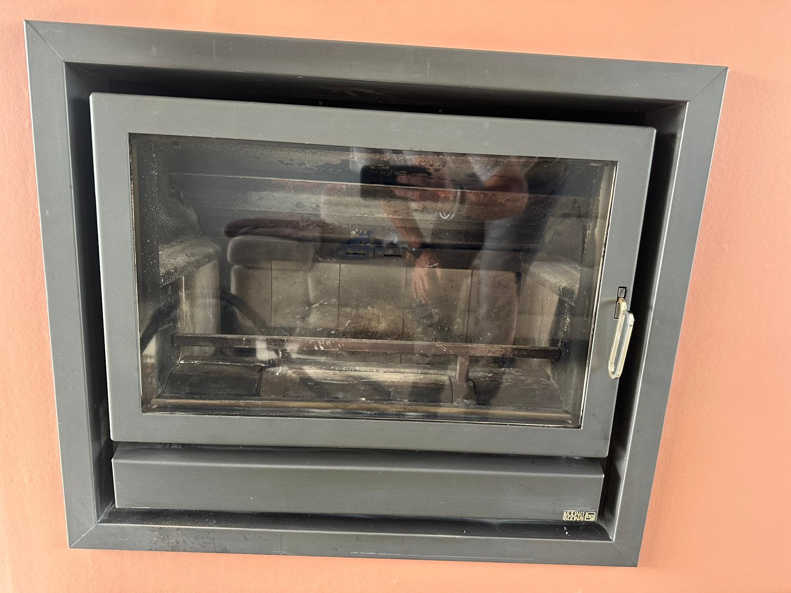 Insert Bodart et Gonay avec ventilation, Ophalen, Gebruikt, Houtkachel, Inbouw