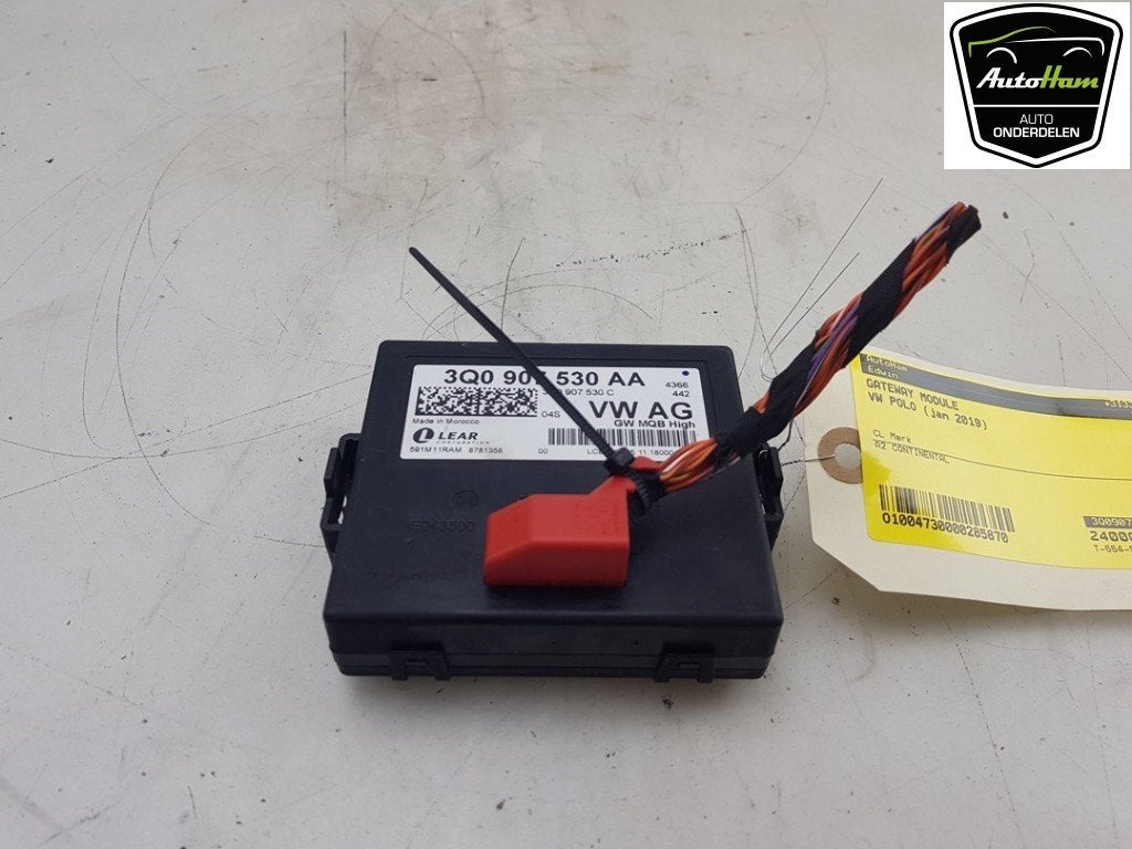 GATEWAY MODULE Volkswagen Polo VI (AW1) (|3Q0907530AA|), Auto-onderdelen, Elektronica en Kabels, Volkswagen, Gebruikt