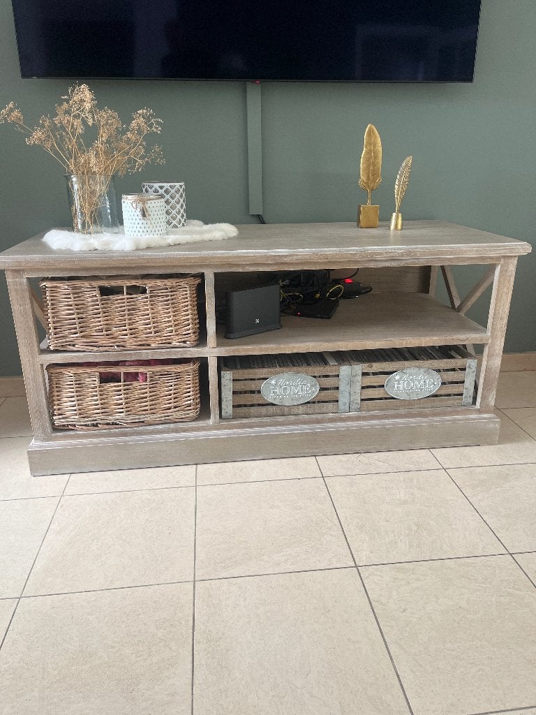 Meuble tv, Maison & Meubles, Moins de 100 cm, Enlèvement, Utilisé, Cottage