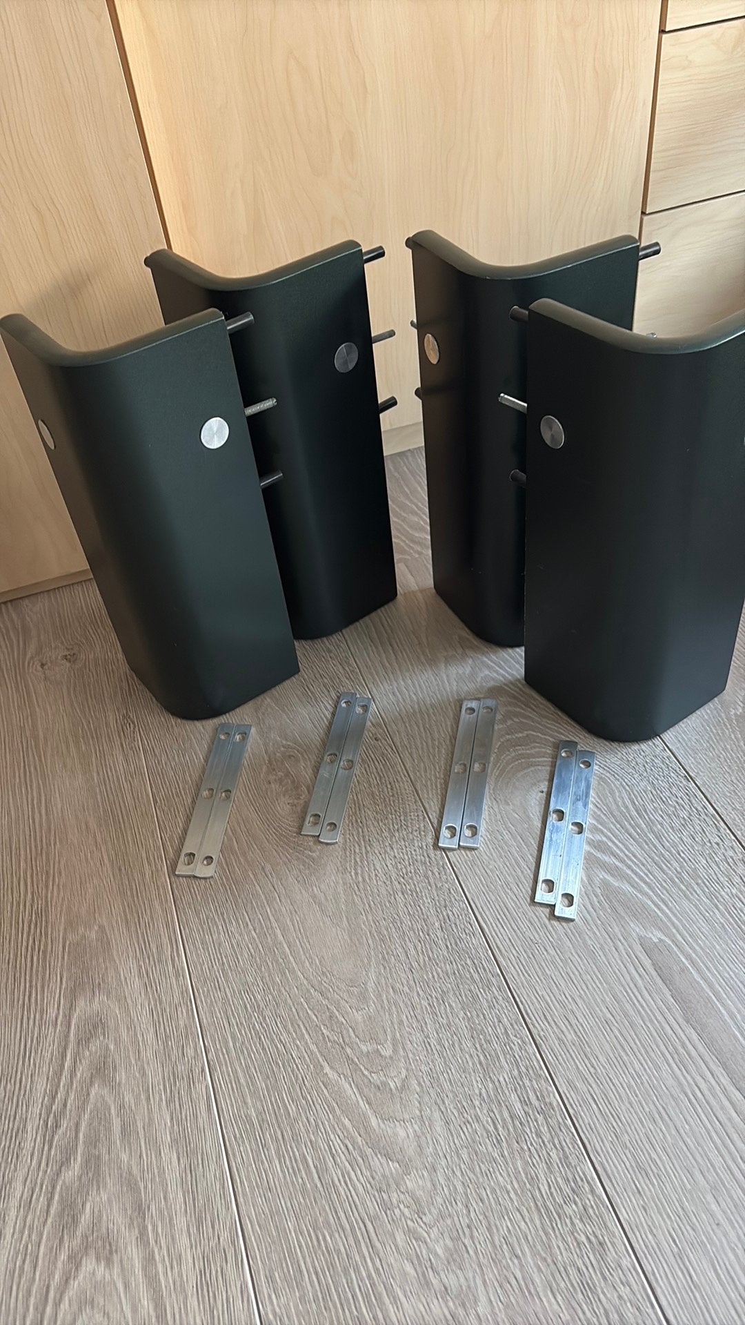 Quatre. Pieds Auping. 33cm, Enlèvement, Comme neuf