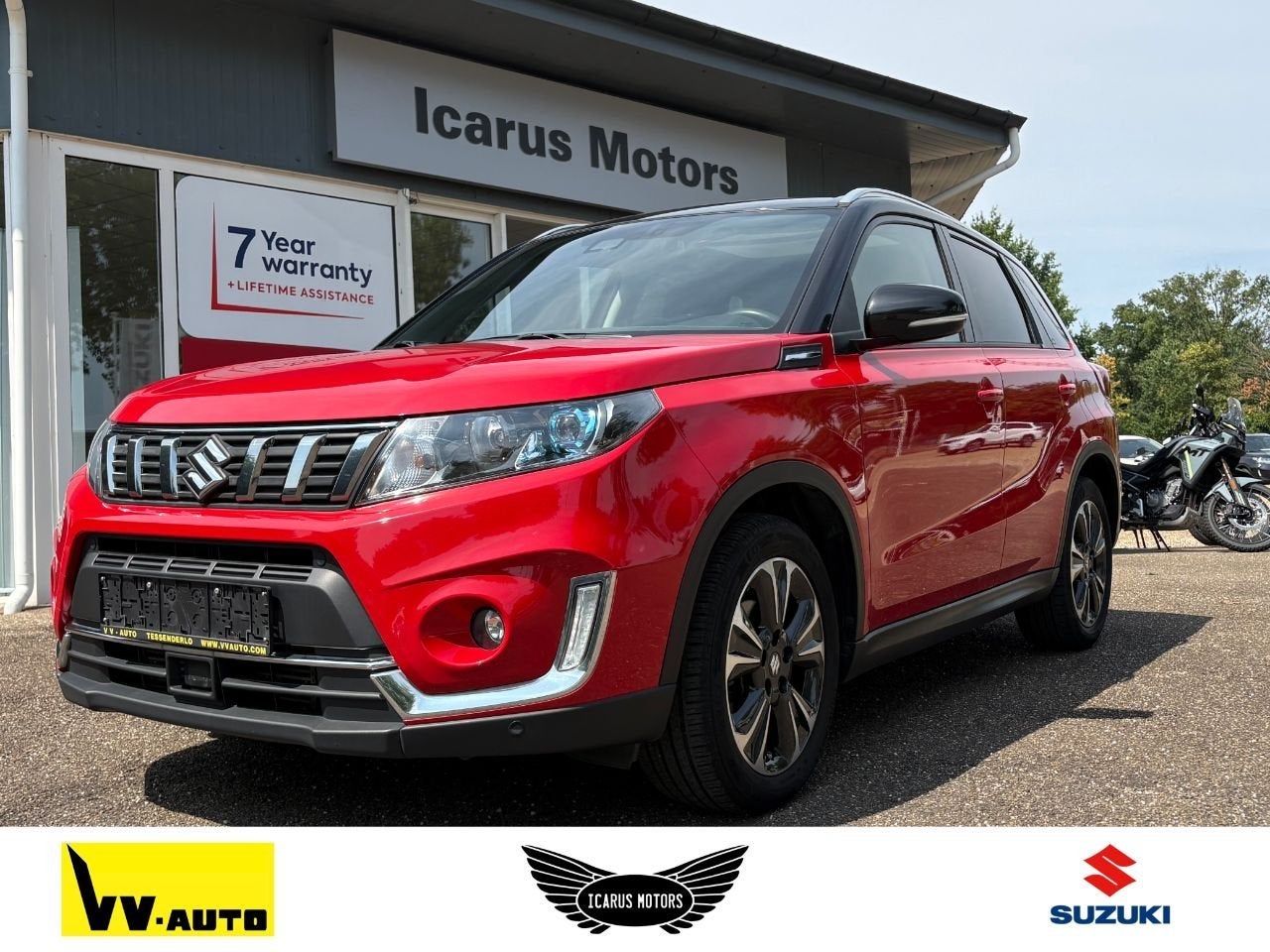 Suzuki Vitara 1.4 S 4x2 (année de construction 2019), Autos, Suzuki, Rouge, Phares entièrement LED, Achat, Euro 6