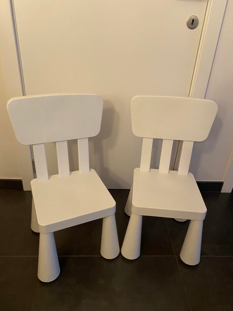 Set van 2 stoeltjes IKEA, Enlèvement, Utilisé
