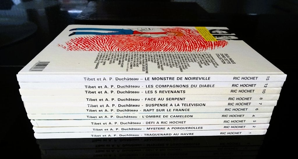 Ric Hochet T1 - 2 - 3 - 4 - 6 - 7 - 8 - 9 - 10 - 12 - 15, Enlèvement ou Envoi
