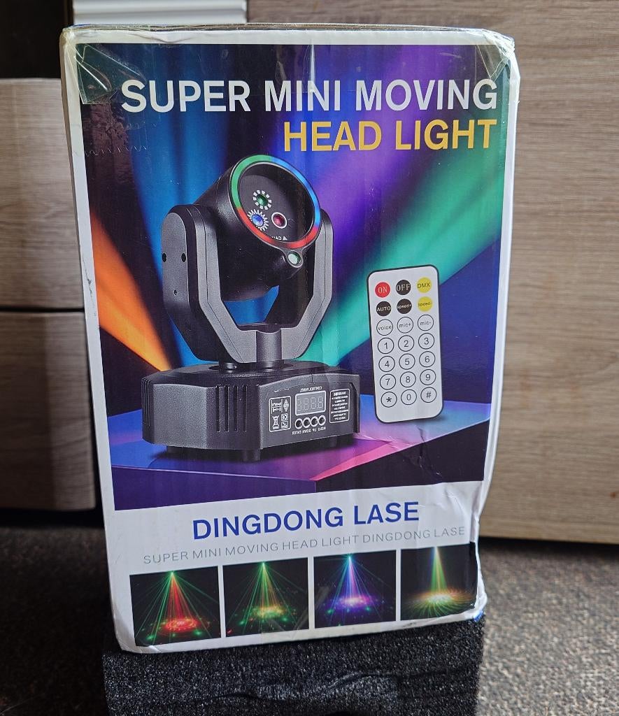 20W 3-in-1 Laser Party Lights Beam Incl. afstandsbediening, Musique & Instruments, Lumières & Lasers, Envoi, Neuf, Laser, Couleur