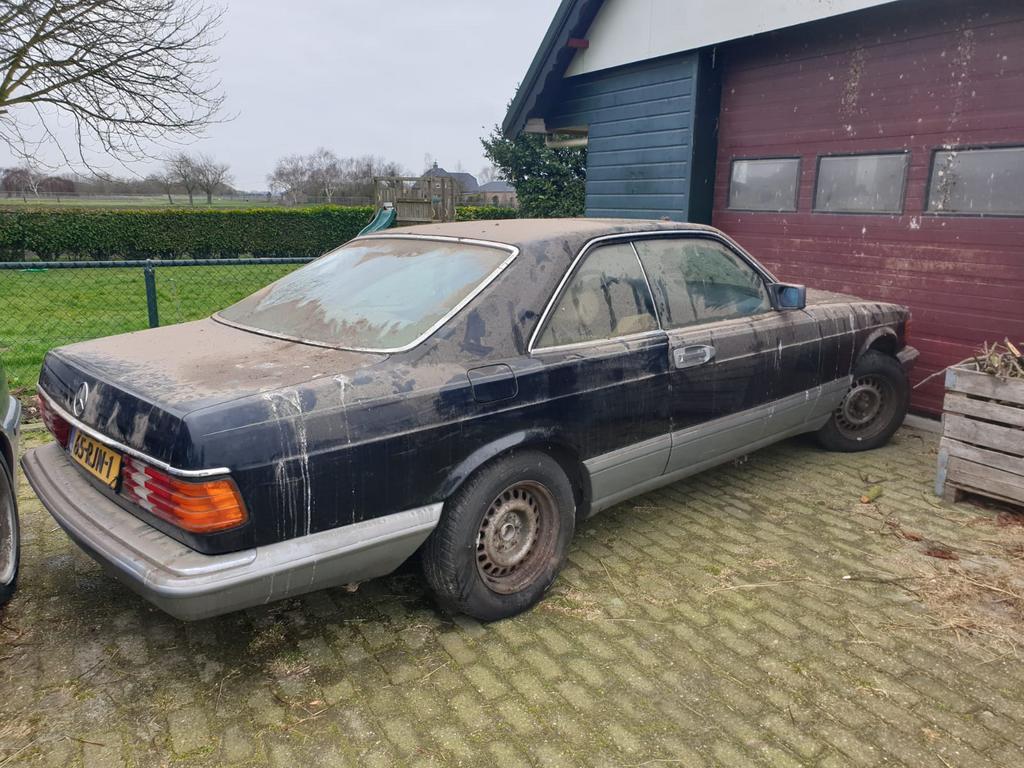 Gevraagd Mercedes w126 /c126 sec project, Auto's, Beige, Mercedes-Benz, Particulier, Te koop