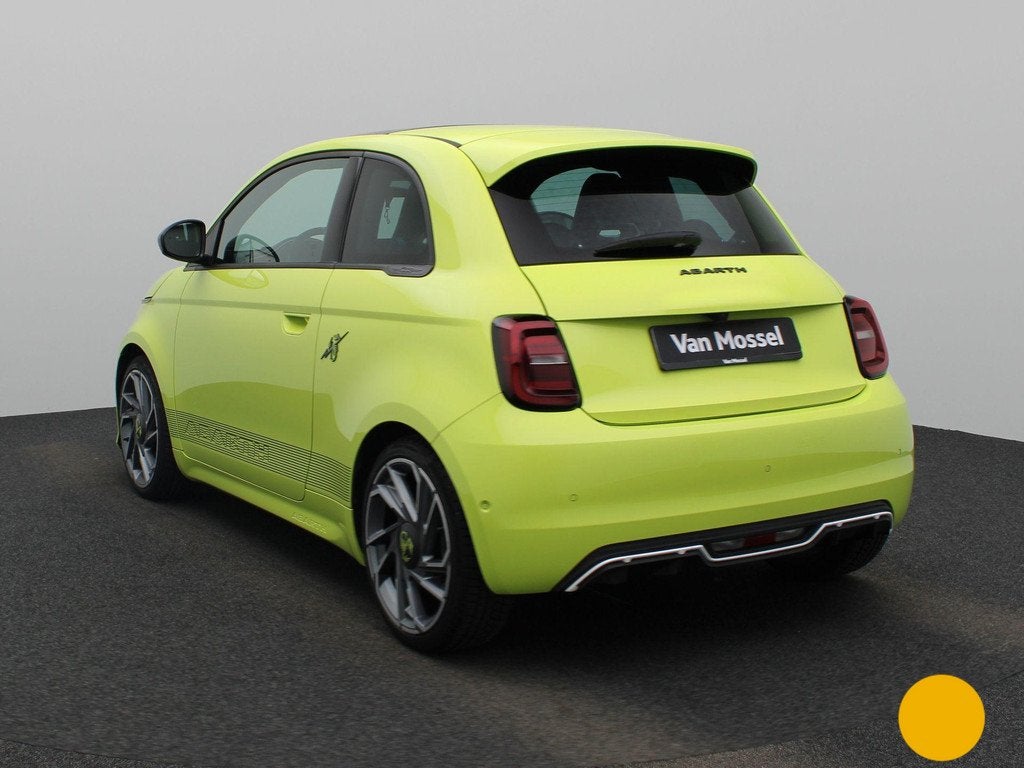 Abarth 500e Abarth Scorpionissima 42 kWh LED | NAVI | CAMERA, Auto's, 4 zetels, 114 kW, Gebruikt, Automatische klimaatregeling