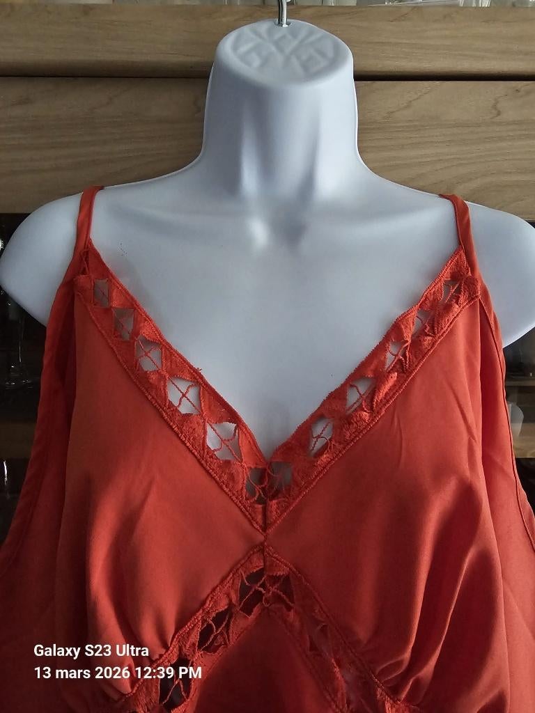 Top orange SHEIN Curve – Taille 0XL, Vêtements | Femmes, Tops, Manches courtes, Enlèvement ou Envoi, Comme neuf, SHEIN