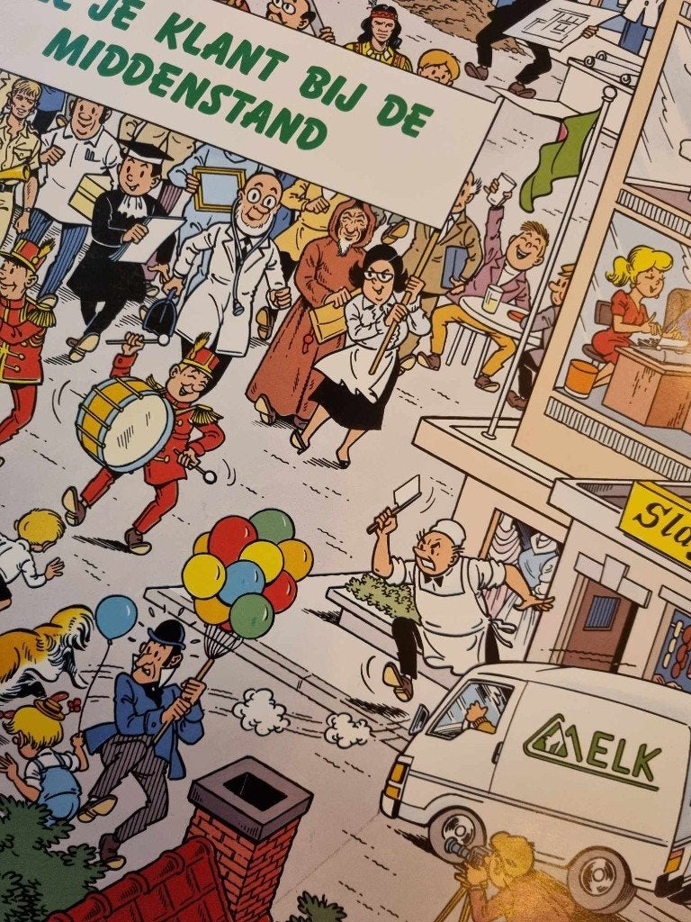 Suske en Wiske Posters (groot lot), Verzamelen, Ophalen, Suske en Wiske, Gebruikt