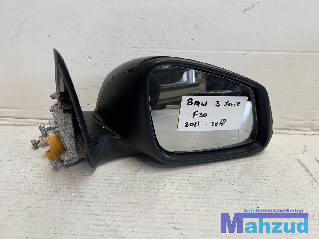 BMW 3 SERIE F30 zwart Rechts spiegel 2011-2018, Auto-onderdelen, Petuelring 130
80788  Munich, DE, Gebruikt, Info@bmw.de, BMW