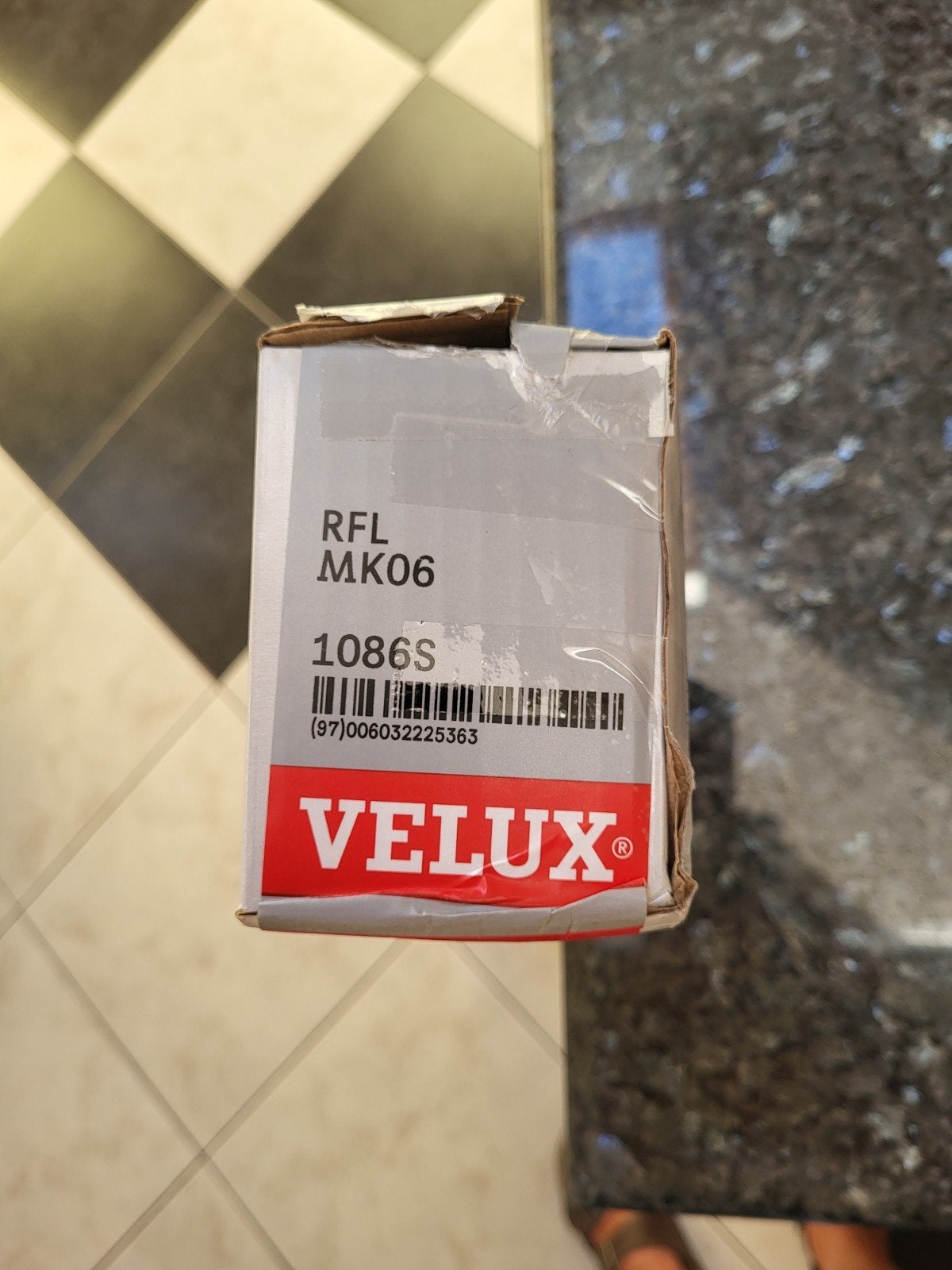 Dakraamgordijn voor velux-raam ggl mk06.Bestelcode RFL MKO6, Neuf, Rideau, 61 cm, 100 cm