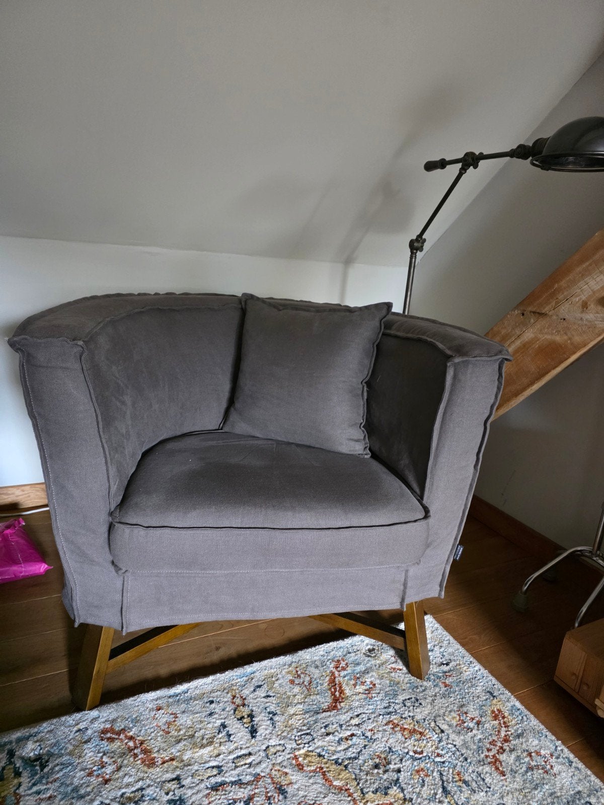 Dirk fauteuil Aura Peeperkorn, Ophalen, Zo goed als nieuw, Stof