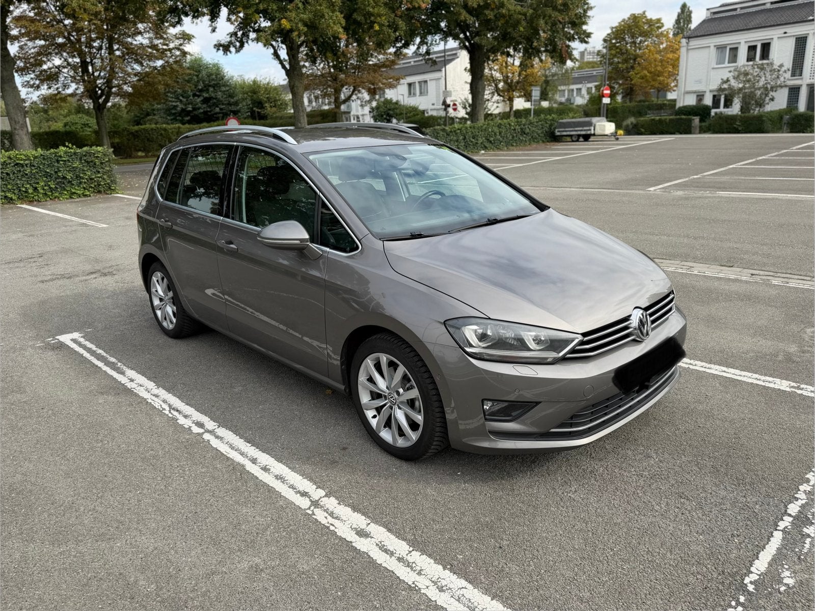 Volkswagen golf sportsvan 1.4 benzine automaat in topstaat, Automaat, Euro 6, Cruise Control, Golf