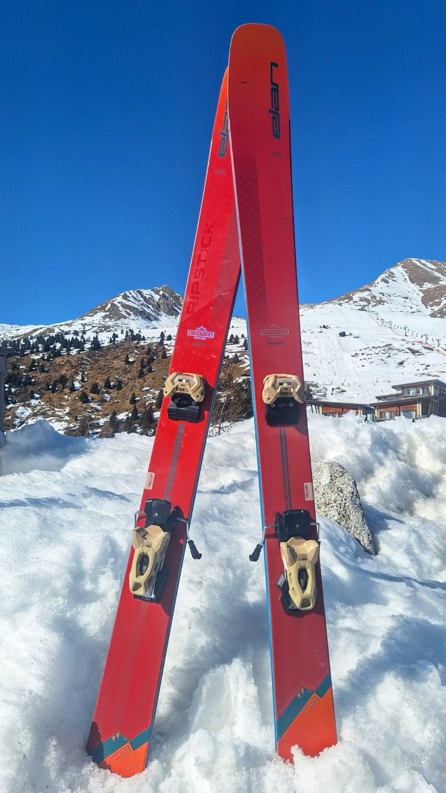 freeride ski Elan 116, 193cm lang, Sport en Fitness, Skiën en Langlaufen, Overige merken, 180 cm of meer, Ophalen of Verzenden
