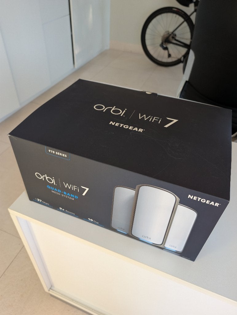 ORBI wifi 7, Computers en Software, WiFi-versterkers, Ophalen, Zo goed als nieuw, Orbi