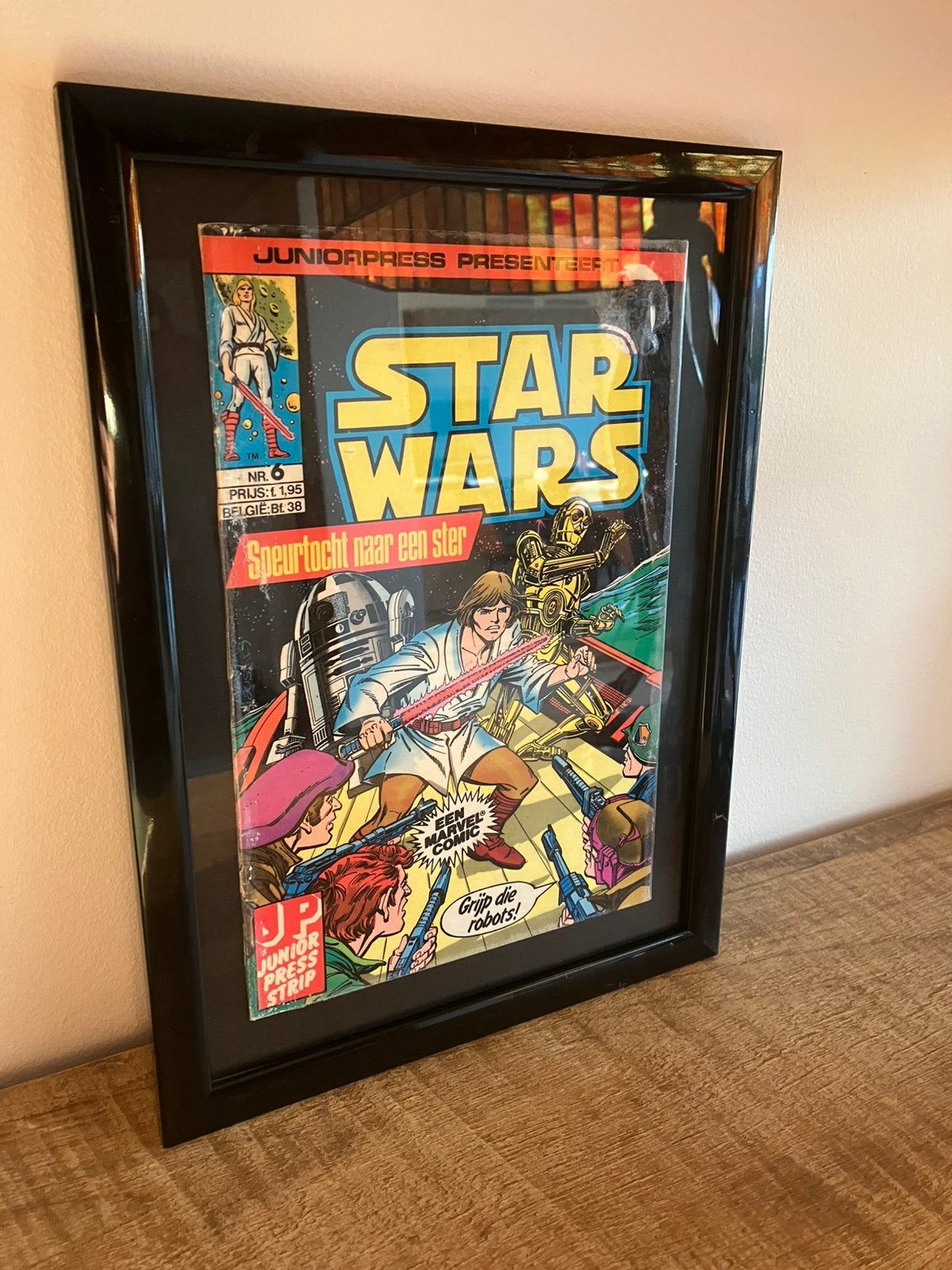 Star Wars comic cover ingekaderd, Ophalen of Verzenden
