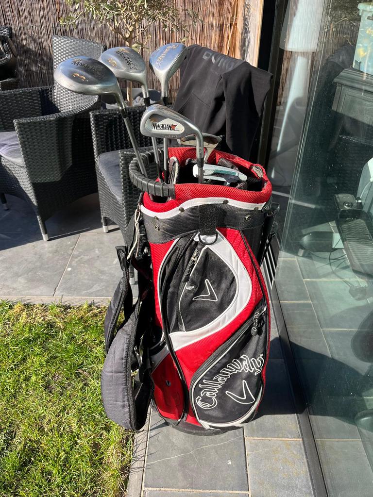 Golftas met wilson prostaf womans clubs, Sport en Fitness, Golf, Ophalen, Set