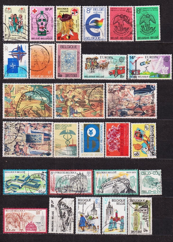 België 1979 volledig jaar gestempe, Verzenden, Gestempeld, Gestempeld
